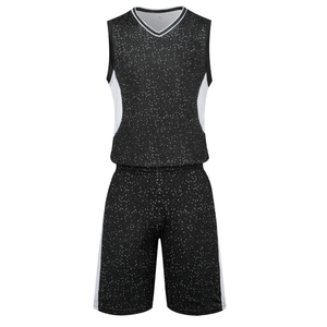 Maillot de basket-ball personnalisé imprimé de haute qualité, cousu, séchage rapide, respirant, antibactérien, grande taille, uniforme de sport unisexe - Product Image 2