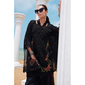 Women's Regular Fitting Embroidered 3pcs Formal Party <b>Dress</b> Indian Pakistani Salwar Kameez with Dupatta - Product Image 4