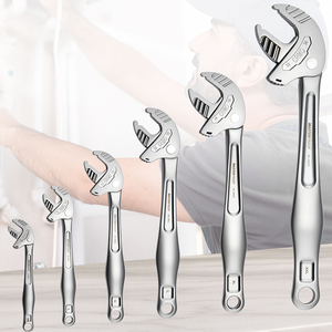 Hot Selling Universal Ratchet Wrench Crab Claw Design Adjustable <strong>Spanner</strong> Hand <strong>Tool</strong> - Product Image 1
