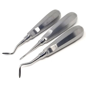 Ensemble de 3 Élévateurs Dentaires pour Chirurgie Apicale, Instruments Manuels en Acier Inoxydable, Ensemble d'Instruments, Norme de Sécurité ISO13485 - Product Image 5