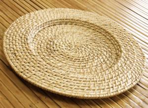 Natural Ratan Rattan <b>Placemats</b> Woven Round Eco-Friendly Wholesale Rattan Dining Table Center Place Mat Made in Viet Nam - Product Image 5