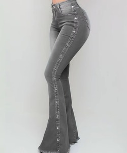 2025 superventas, pantalones vaqueros rectos de moda para mujer, pantalones vaqueros informales elásticos lavados, pantalones vaqueros de cintura alta para mujer - Product Image 2