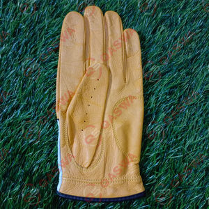 Guantes de golf de cuero totalmente personalizables de alta calidad Última colección Guantes de golf de cuero de vaca de alto rendimiento - Product Image 4