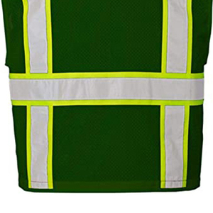 Haute qualité confortable hommes haute visibilité gilet respirant logo personnalisé/couleurs dernières conceptions vente chaude OEM Service hommes haute visibilité gilet - Product Image 4