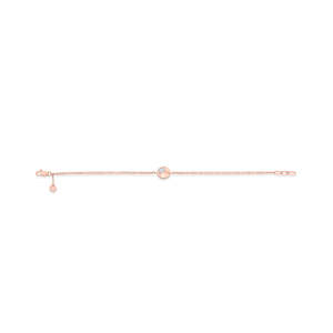 Brazalete de Oro Blanco Chapado en Rodio con Perlas y Diamantes para Regalo de Fiesta - Product Image 5