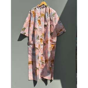 ชุดกิโมโนผ้าฝ้ายพิมพ์ลายเสือแบบนุ่มนวล สวมใส่สบาย - Product Image 1