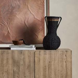 Vases en jacinthe d'eau faits à la main du Vietnam de style africain les plus vendus pour la décoration de la maison, décor de salon - Product Image 3