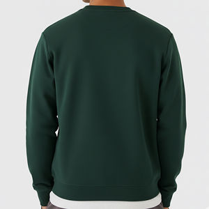 Sweat-shirts pour hommes tendance, 100% coton molletonné, haute qualité, nouveau style, surdimensionné, lourd, col rond - Product Image 2