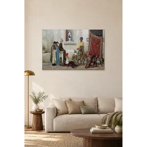 Fida Osman Hamdi Bey, el comerciante de alfombras, impresión en lienzo - Product Image 5