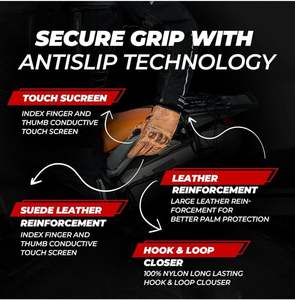 2025 Newest Moto Motocross Racing Gloves Breathable Polyester <b>Protective</b> <b>Gear</b> for Man Touch Screen Compatible for Casual - Product Image 4