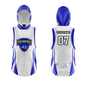 Personalizado con capucha sin mangas de compresión Nuevo diseño Bandera Usar uniformes 7v7 Liga Sin mangas Sublimación 7v7 uniformes - Product Image 2