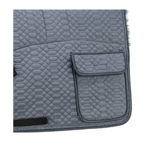 Tapis de selle de cheval personnalisé haut de gamme avec poche respirante pour le saut d'obstacles, le dressage, l'entraînement, utilisation équestre professionnelle - Product Image 2