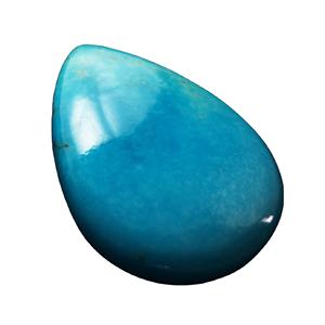 Hermosa piedra preciosa para joyería 100% turquesa Natural Bella Durmiente forma de pera cabujón suelto piedras preciosas a precios de fábrica OEM - Product Image 5