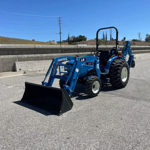Tractor cortacésped de alta calidad LS Mini 24.7HP aprobado por la CE y La UE, retroexcavadora de carga frontal, tractor agrícola pequeño versátil - Product Image 1