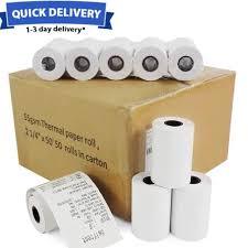 Rollo de Papel Térmico para Fax de 80 mm, 60 GSM, Papel para Recibos de Caja Registradora, Papel de Impresión Blanco para Impresora POS - Product Image 6