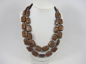 Vintage Collection Modern Resin Beads <b>Necklace</b> Natural Plating High Quality Ecofriendly Wedding Parties Engagement Gift - Product Image 5