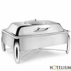 Ensemble de buffet de réchauds noirs Cuisiniers réchaud électrique en acier inoxydable cuisinart réchaud ovale en acier inoxydable - Product Image 6