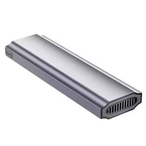 Portable Aluminum M.2 Nvme NGFF <b>Ssd</b> case <b>Enclosure</b> Dual Protocol Type-C Port USB 3.1 10Gbps Adapter for WD M.2 <b>Ssd</b> - Product Image 1
