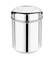 Récipient de stockage ensemble de bidons en acier inoxydable utilisé pour la cuisine thé café et boîte de rangement de bidon de sucre