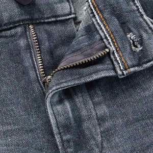 Pantalones vaqueros para hombre recién llegados de la mejor calidad, pantalones vaqueros ajustados para fitness, servicio OEM, pantalones vaqueros para hombre de mejor diseño hechos en venta al por mayor personalizados - Product Image 5