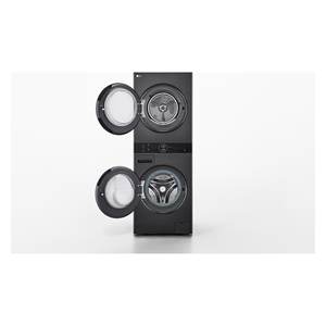 Lavadora-Secadora de Carga Frontal Platinum Black Class AC 1400 RPM 12+10 Kg WASHTOWER WT1210BBF AI DD 60x66x165,5cm - Product Image 2