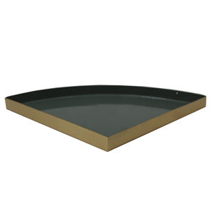 Plateau de service au design de luxe couleur rouge Design moderne plateau de service en métal en fer pour ustensiles de cuisine décoratif pour la maison fait à la main - Product Image 6