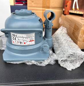 Cric hydraulique en alliage d'aluminium à profil bas, 10 tonnes, double vérin, portée de levage 4,7-8,8, cric de voiture court et compact soudé - Product Image 6