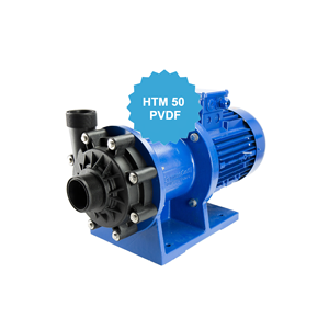 Magnetic drive centrifugal pumps model HTM 50 PVDF with motor 5,5KW for chemicals magnetic water pump - Product Image 1