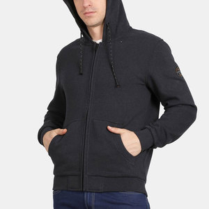 Precio barato Mejor artículo Nueva llegada Hombres Sudadera con capucha Respetuoso del medio ambiente Tamaño regular Básicos Algodón mezclado Hombres Sudadera con capucha - Product Image 2