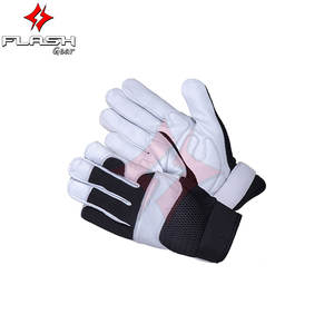 Gants de sécurité multifonctionnels en cuir personnalisables pour mécaniciens, compatibles avec les écrans tactiles, antidérapants, anti-vibrations - Product Image 1