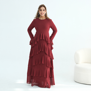 On Sale Bell Sleeves Chiffon Dress Available In Plus Size Options |  Alibaba.com