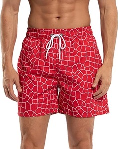 Pantalones cortos casuales de alta calidad para hombre, pantalones cortos ecológicos de patrón sólido con bolsillos laterales, pantalones cortos para correr al aire libre con cremallera - Product Image 3