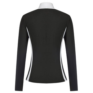 Mujeres # Camisa de Equitación con Mangas Largas y Cuello Alto, Ropa de Equitación Económica - Product Image 3