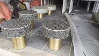 Table basse en bois minimaliste de style du Moyen-Orient pour l'exportation d'approvisionnement en vrac
