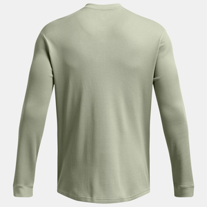 Custom <b>Men's</b> Spring Long Sleeve <b>Henley</b> Collar Breathable Linen/Cotton <b>Shirts</b> with Quick Dry & Eco-Friendly Features - Product Image 2