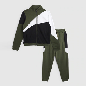 Trajes Deportivos de Invierno Personalizables y Transpirables con Capucha para Hombres y Niños, 100% Algodón, con Logotipo Impreso, Venta al Por Mayor - Product Image 1