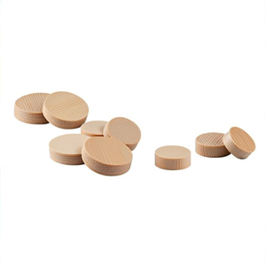 Plaques coniques artisanales (environ) 450 pièces de bois d'épinette de 25 mm, bambou et bois pour l'artisanat - Product Image 2