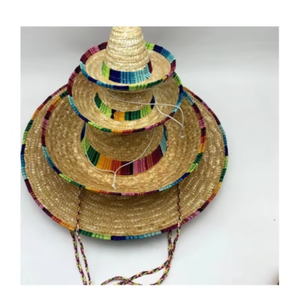 Sombrero hecho a mano, sombrero de vaquero de México, algas marinas, diseños de paja a granel personalizados para adultos, moda para hombres y mujeres, hechos a mano - Product Image 5