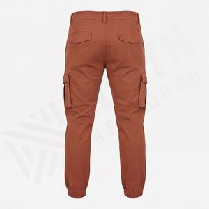 Pantalon décontracté à taille élastique de haute qualité, pantalon de sport à boutons, nouveau pantalon de sport à poches, pantalon de survêtement pour hommes, vêtements de sport lavés - Product Image 2