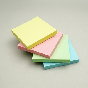 [Hansolmts] cao trái Phiếu ghi chú 76x76mm 4 màu Repositionable Memo Pad cho bàn và kế hoạch - Product Image 3