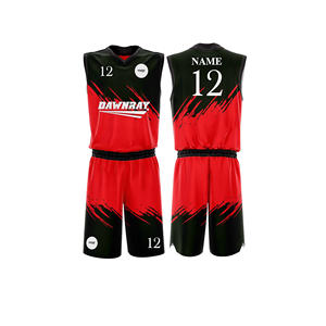 Ensemble d'habillement de basketball professionnel personnalisé, jersey et short en polyester respirant à séchage rapide, vêtements de sport d'équipe pour hommes, femmes et jeunes - Product Image 1