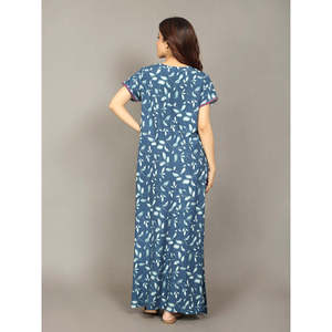 Camisón Largo de Viscosa Liva para Mujer Evolve, con Bolsillo, Súper Suave y Cómodo, Tallas XS a 3XL, Cierre Elástico en la Cintura, Ropa de Dormir ODM - Product Image 5