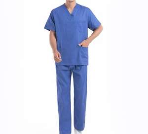 Nouveauté 2025, uniformes médicaux de haute qualité, personnalisables avec logo OEM, pour hôpitaux dentaires, tailles XL, pour médecins et salons de beauté, uniquement en sergé Ollie, à aiguille - Product Image 2