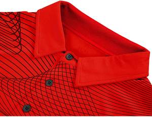 Polo d'entraînement pour hommes T-Shirt Summer Running Chemises en coton Casual Short Sleeve Tops High Quantity Polo t shirt - Product Image 3