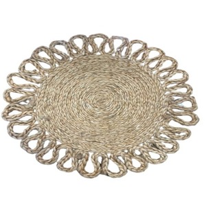 2026 New Jute handmade Woven Doormat Natural Braided Floor <b>Mats</b> Area Rugs round jute rug carpet made in Bangladesh - Product Image 2