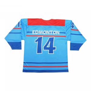 OEM Service Design Meilleur prix Uniforme de hockey sur glace sur mesure pour adultes Maillot de hockey sur glace vierge pour hommes - Product Image 2