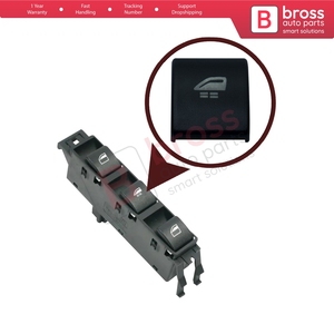 BDP984 Rear Quarter <b>Window</b> Switch Repair Buttons <b>Cover</b> 61316902183 for E46 Convertible - Product Image 5