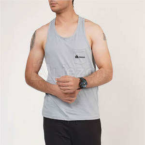 Ropa de entrenamiento Camiseta sin mangas hecha a medida para hombres Ropa de gimnasio Hombres Camiseta sin mangas Transpirable Hombres Camiseta sin mangas - Product Image 1