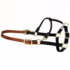 บังเหียนม้าปรับได้หนังขี่ม้าสามารถนำกลับมาใช้ใหม่ได้ทนทานใช้ในสัตวแพทย์ - Product Image 4