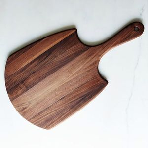 Handmade wood chopping board made with mango wood handle groove perfect for home chefs and restaurant kitchens - Product Image 4
